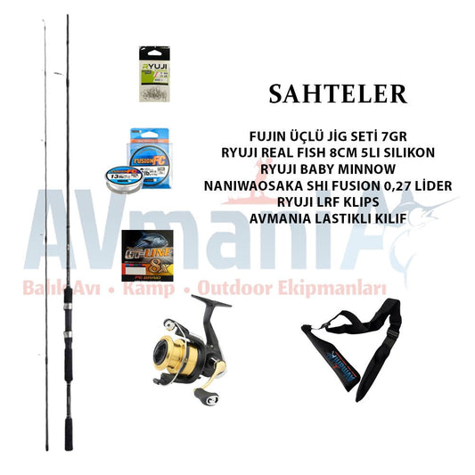 Shimano FX XT 210 1-11 + Daiwa RS1000 Lrf Seti