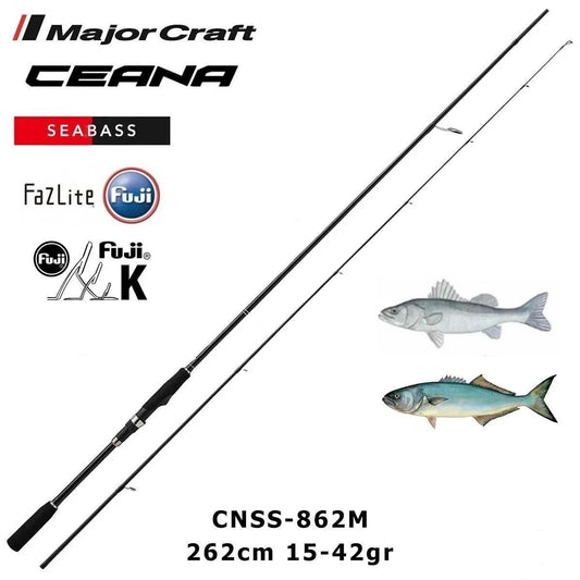 MC Ceana CNSS-862M Seabass Spin Kamış 262cm 15-42g