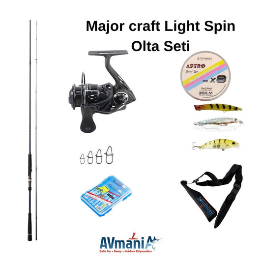 Major Craft Light Spin Olta Seti 253cm 7-21gr