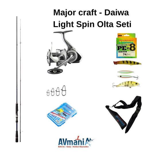Major Craft - Daiwa Light Spin Seti 232cm 3-20gr
