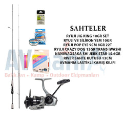 Ryuji Matrix Light Spin Seti 240cm 4-30gr
