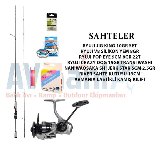 Ryuji Matrix LRF Seti 228cm 2-15gr + Matrix 2000