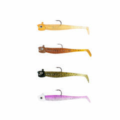 RYUJİ MEBARU MICRO SHAD 65MM 3.8GR NATURAL MIX SİLİKON YEM