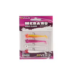 RYUJI MEBARU MICRO SHAD 65MM 3.8GR SKY MIX SİLİKON YEM