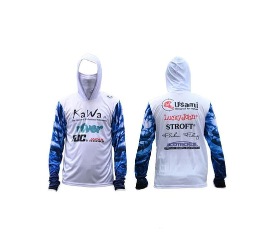 MIX Dijital Baskılı Boyunluklu Kapşonlu Uzun Kollu Balıkçı Sweatshirt