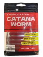 NaniwaOsaka Shi Catana Worm 8cm Lrf Silikon Yem