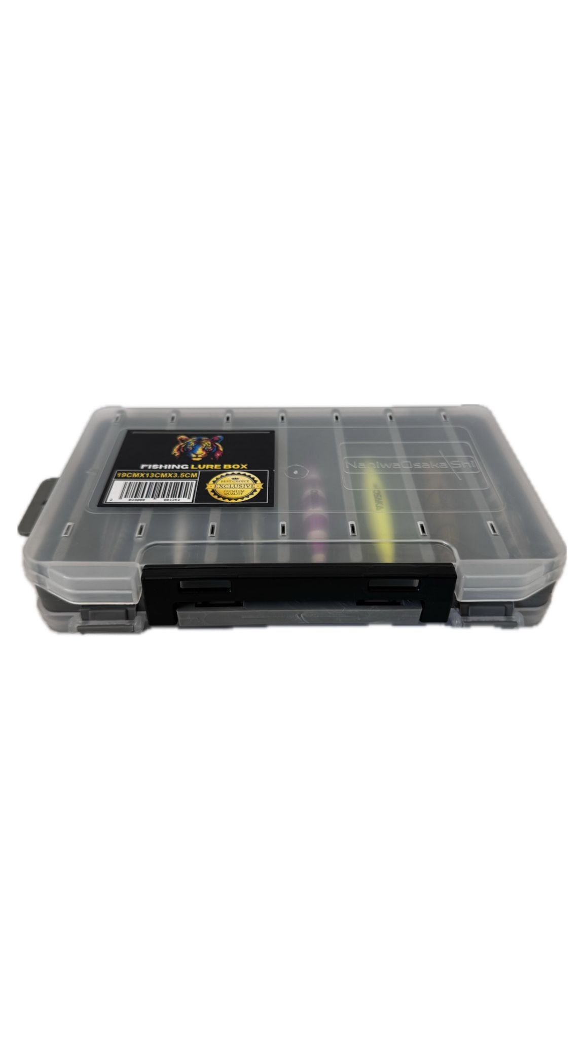 NANIWAOSAKASHI FISHING LURE BOX MAKET BALIK KUTUSU