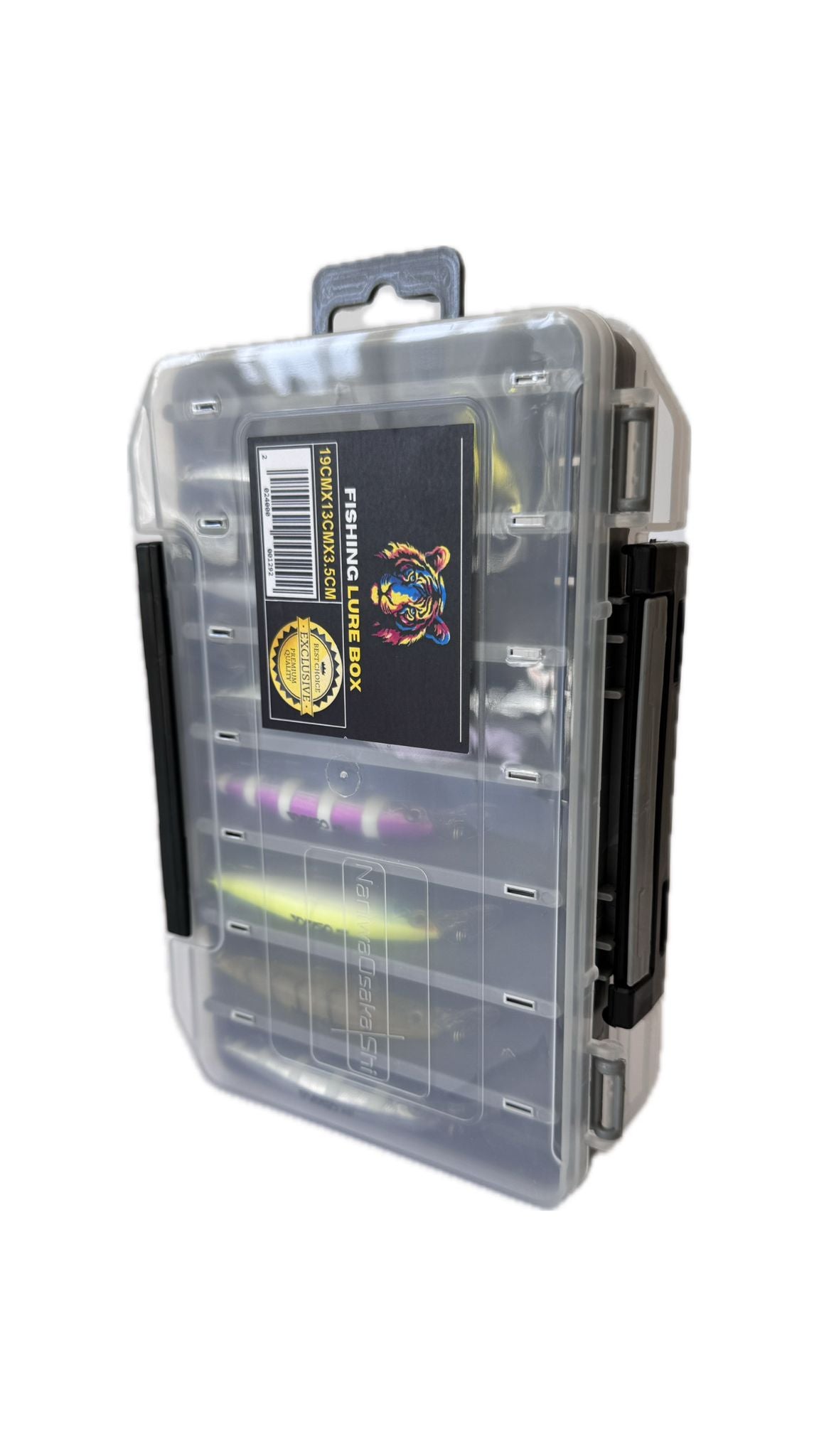 NANIWAOSAKASHI FISHING LURE BOX MAKET BALIK KUTUSU
