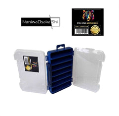NANIWAOSAKASHI FISHING LURE BOX MAKET KUTUSU MAVI