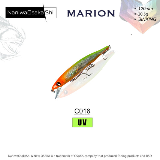 NANIWAOSAKASHI MARION 120MM 20,5GR SINKING MAKET YEM