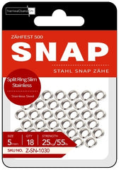 NaniwaOsaka Shi Zahfest500 Split Ring Slim Stainless