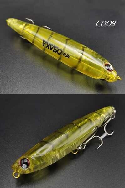 NaniwaOsaka Shi Shadow Rise 85mm 11.7gr Su Üstü Maket Balık