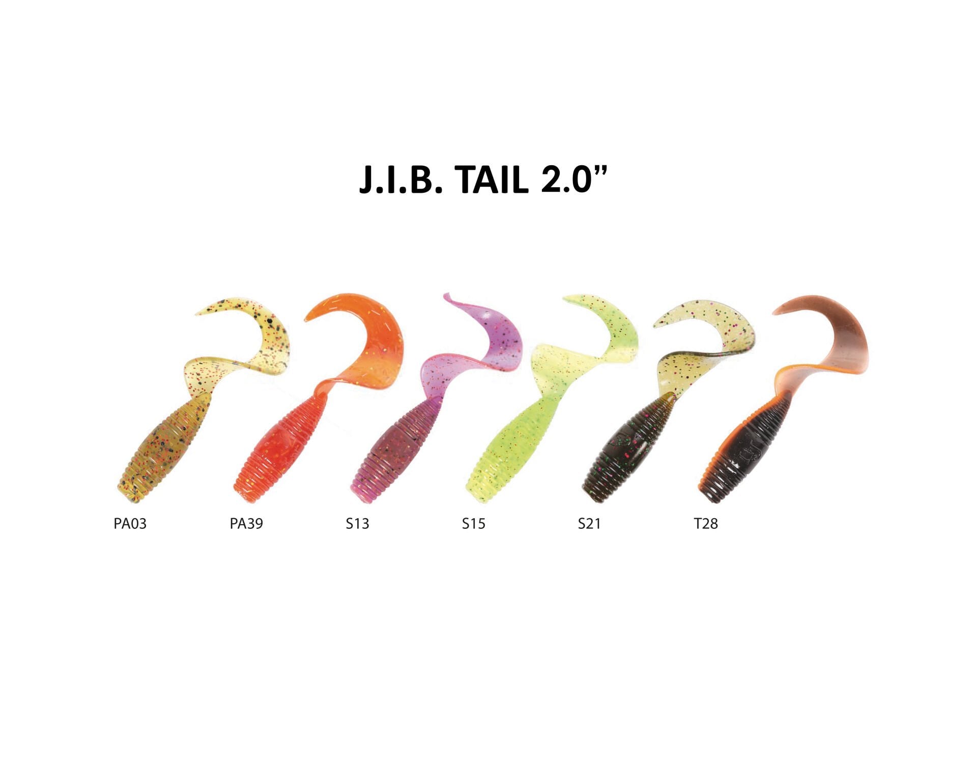 Lucky John J.I.B. TAIL 2.0'' 5cm Lrf Silikon Yem