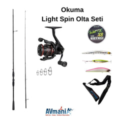 Okuma Light Spin Olta Seti 243cm 7-21gr