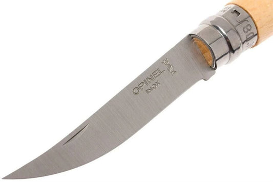 Opinel Inox 8 No Kayın Saplı Fleto Paslanmaz Çelik Çakı
