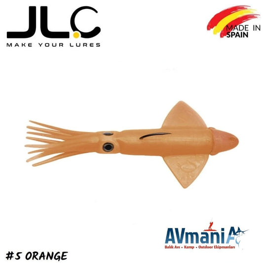 JLC Xipi Silikon Kalamar 180gr. 170mm #5 Orange
