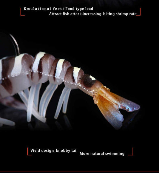 NaniwaOsaka Shi Caridina Shrimp Silikon Karides 7.62CM 6.5GR