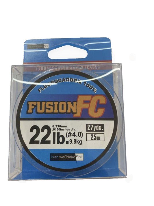 NaniwaOsaka Shi Fusion %100 Fluorocarbon Shockleader 25mt
