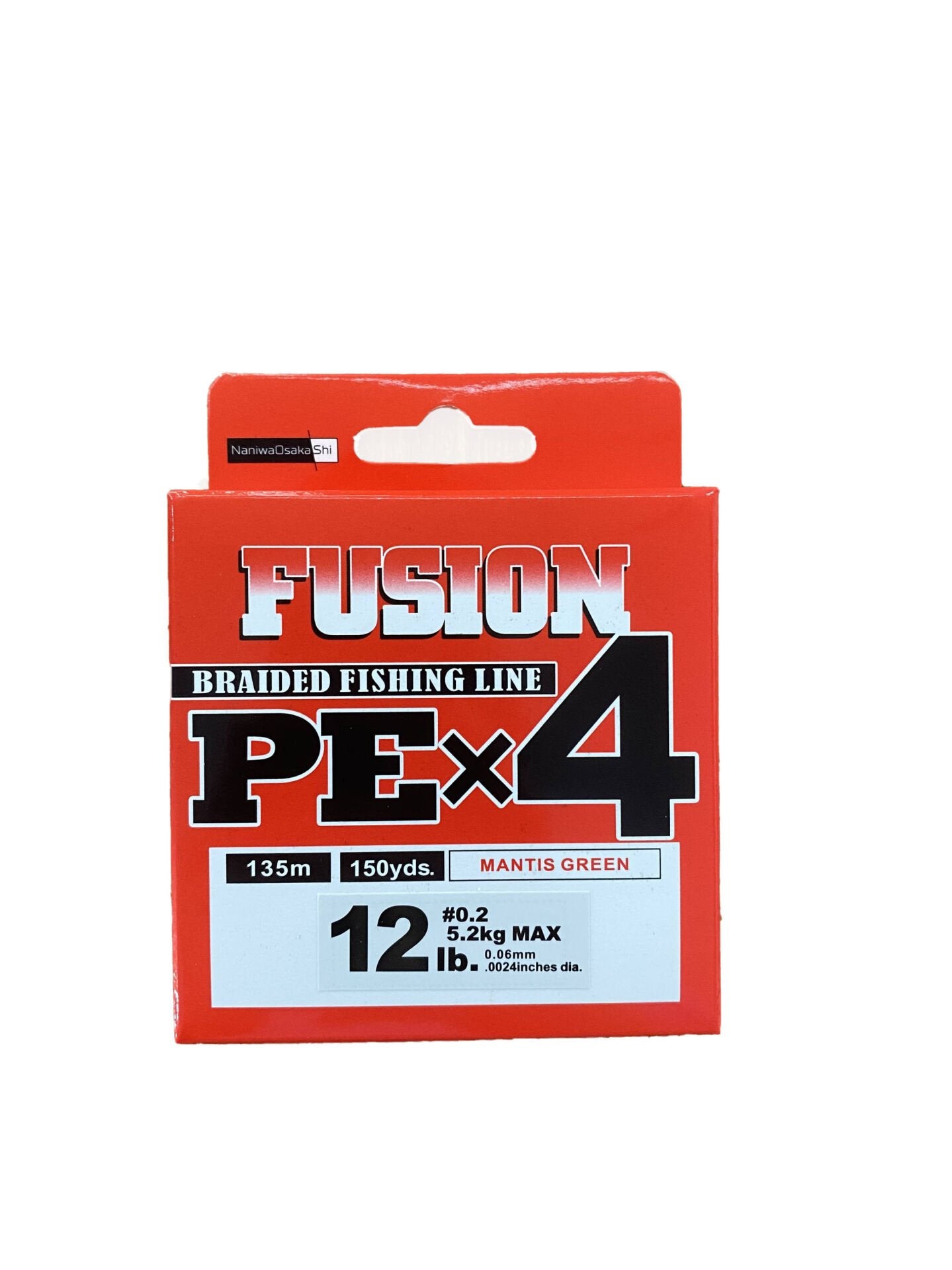 NaniwaOsaka Shi Fusion 8X PE Braided Fishing Line 135mt