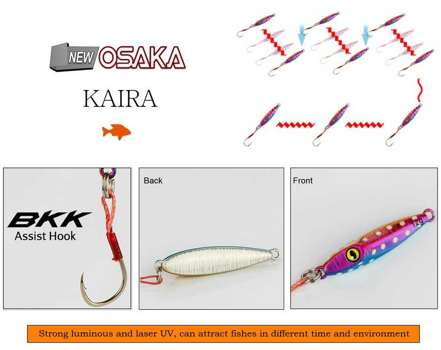 NEW Osaka Kaira Micro Jigging Lure