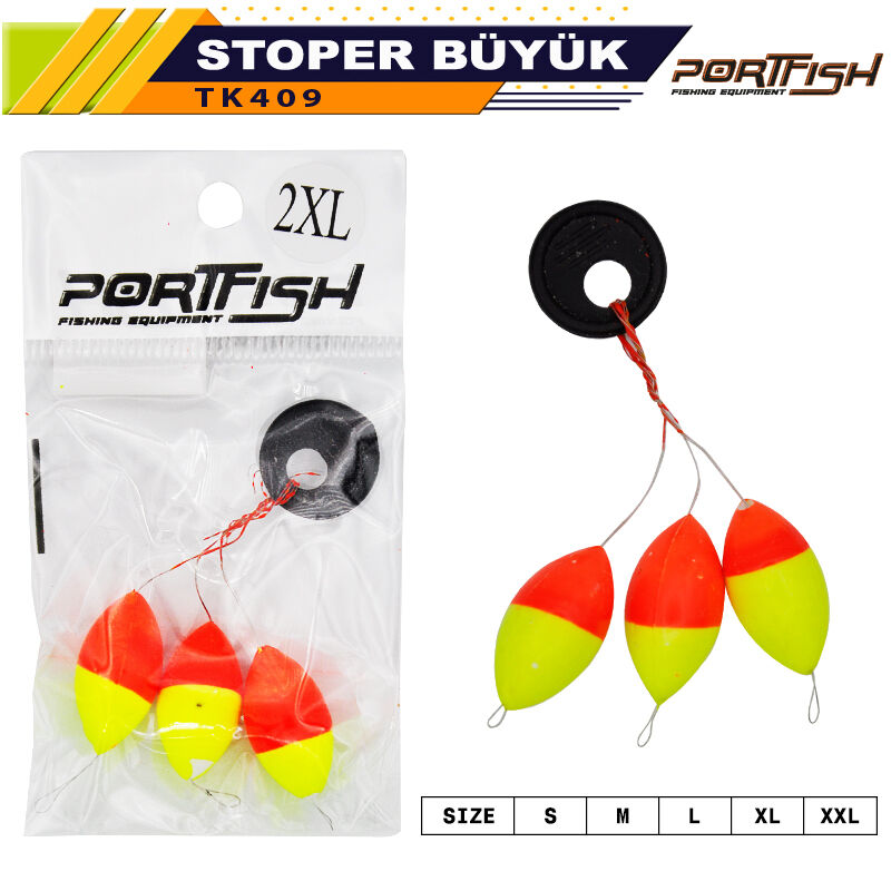 Portfish Stoper Büyük Yüzen 10 Adetli