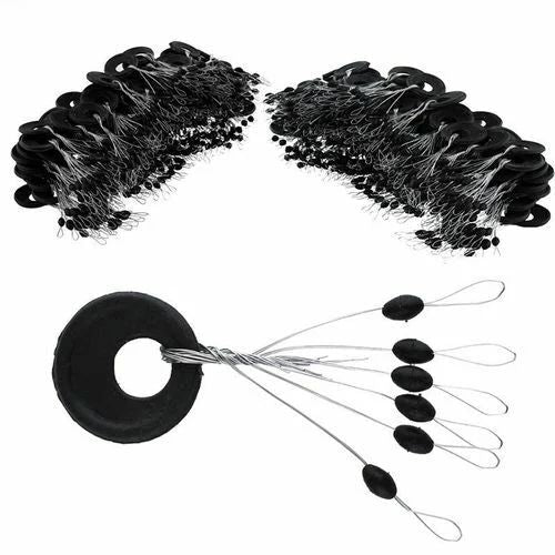 Powerex Paket Siyah Kauçuk Medium-Orta Boy Şamandıra Stoperi - 6lı
