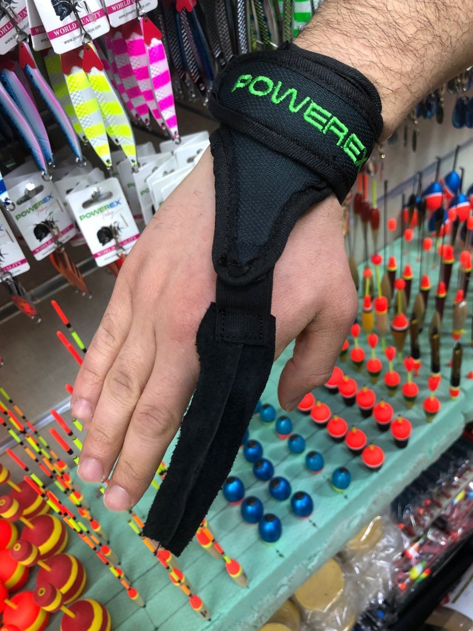 Powerex Deri Spin Atış Parmaklığı L Beden