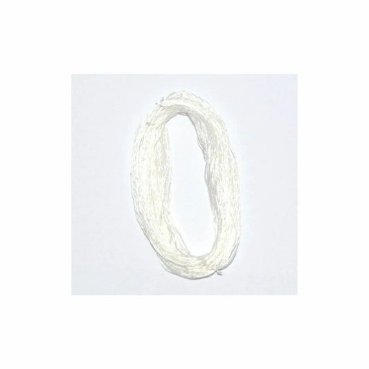 Powerex Doğal Saf İpek Zargana İpeği Beyaz 10'lu Paket