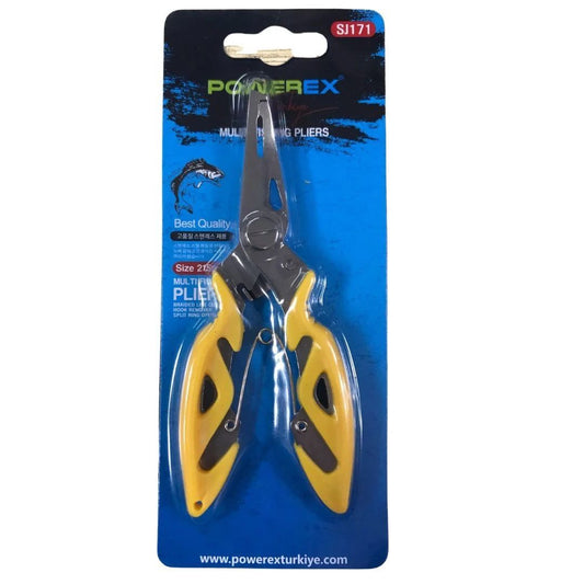 Powerex Multi Fishing Pliers 5'' Yellow Balıkçı Pense