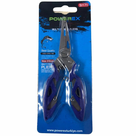 Powerex Multi Fishing Pliers 5'' Blue Balıkçı Pense