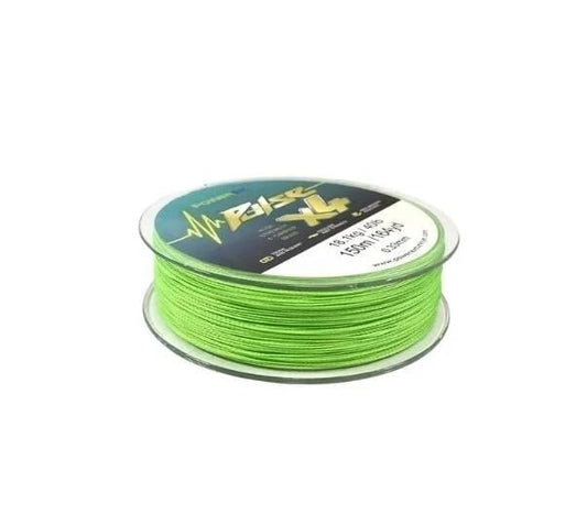 Powerex Pulse 4 örgü 150m. Apple Green 0.16mm/9 kg İp Misina