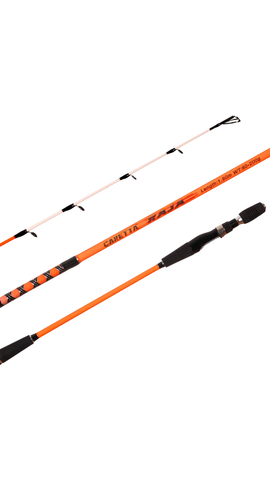 Caretta Raja 60-200 gr (1.65m-1.80m-1.90m Seçenekleriyle)Bot Olta Kamışı