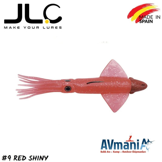 JLC Xipi Silikon Kalamar 180gr. 170mm #9 Red Shiny