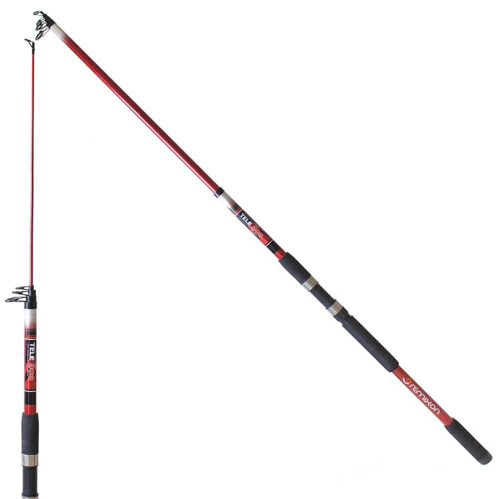 Remixon Apache 3.60m, 250gr Teleskopik Olta Kamışı Red