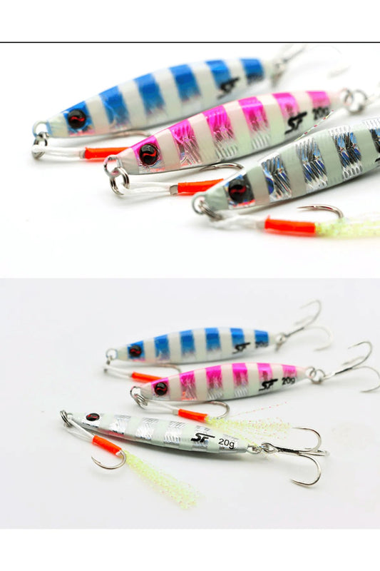 Shufa Psycho Sprat Jig Turkish Zebra Mix 3 Adet