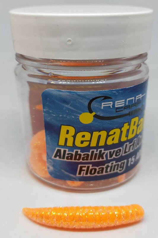 Renat Baits Simli Kurt Alabalık Yemi Turuncu Peynirli