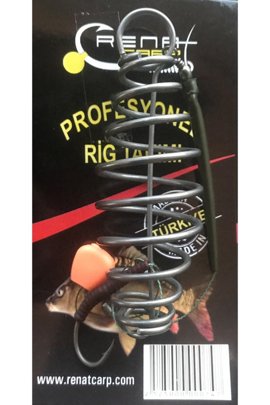 Renat Carp Sazan Rig Takım Yaylı Tek Mısır Pembe