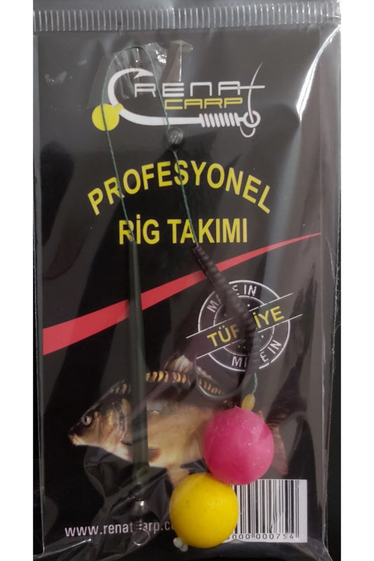 Renat Carp Sazan Rig Takım Pembe Sarı