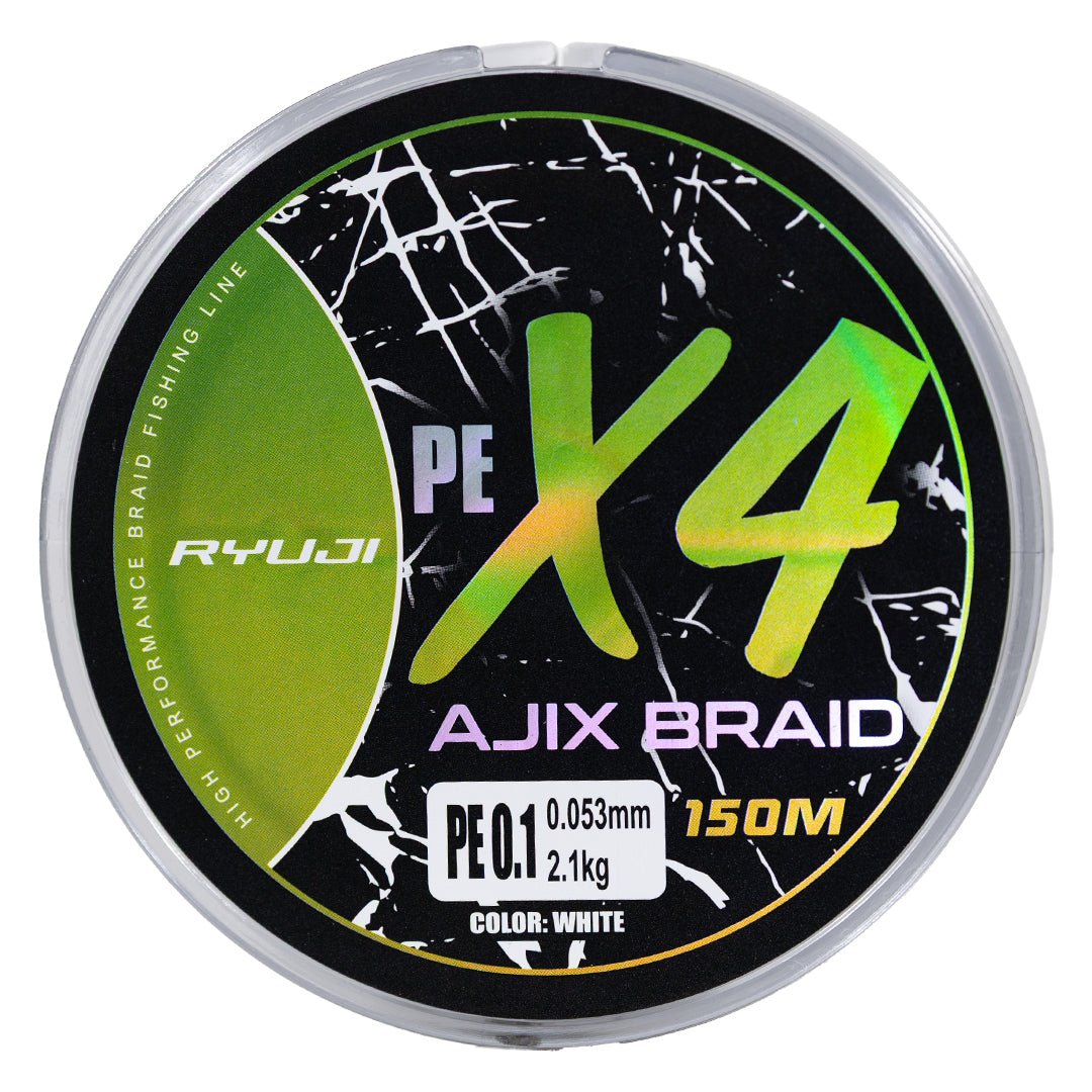 Ryuji Ajix Braid 4X 150m White İp Misina