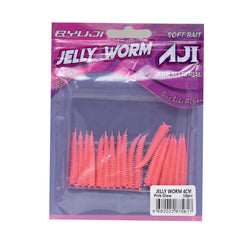 RYUJI JELLY WORM 4CM 18AD. LRF SİLİKON YEM KOKULU