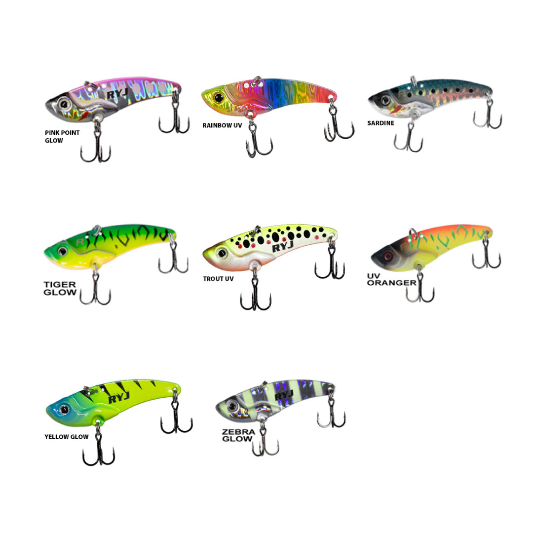 Ryuji Mirror Vib 9gr / 4.5cm Jig Yem