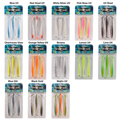 RYUJI MISTER SHAD 10CM, 7GR (3AD) SİLİKON YEM