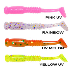 Ryuji Rock Tail 4cm Kokulu Silikon Yem (12 adet)