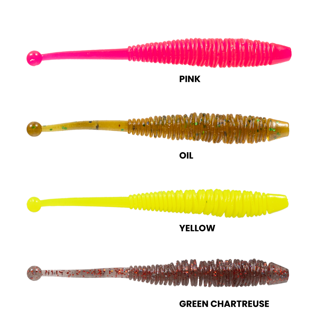 RYUJI SPANKY WORM 7.6CM LRF SİLİKONU