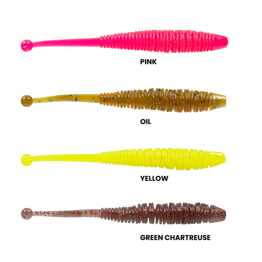 RYUJI SPANKY WORM 7.6CM LRF SİLİKONU