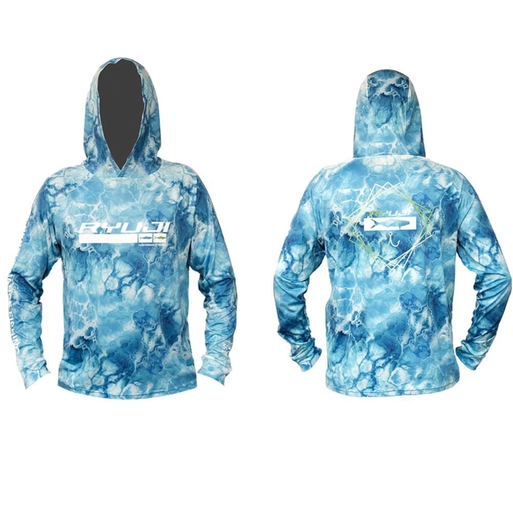 Ryuji UV Performance T-Shirt Blue (RYJPTBS)