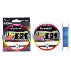 Sea Horse Jigging 9x 150 mt Multi Color İp Misina