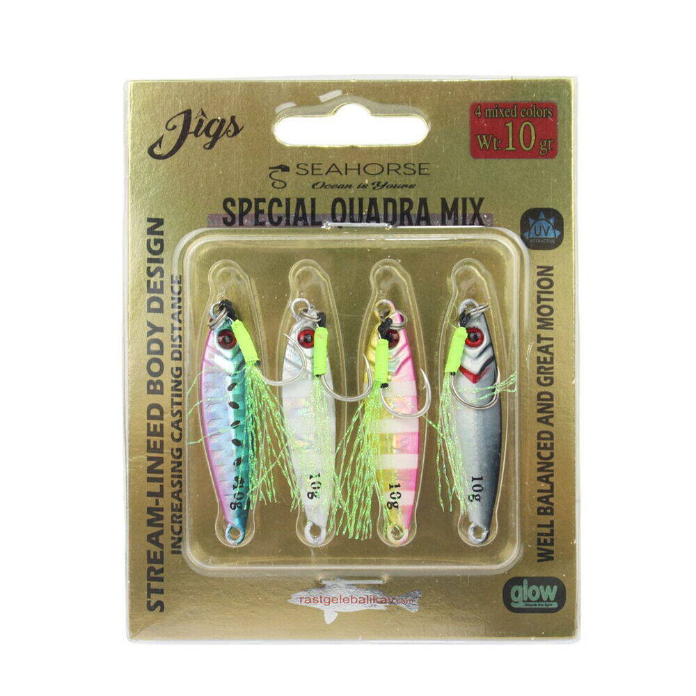 Sea Horse Special Quadra Mix 10 Gr Dörtlü Jig Seti