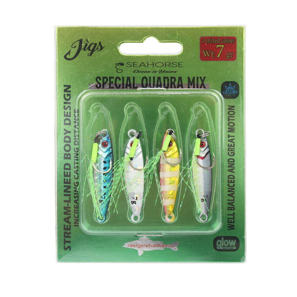 Sea Horse Special Quadra Mix 7 Gr Dörtlü Jig Seti