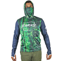Sea Horse W.W Pro Angler Uv T-Shrt Green V.2XLrge